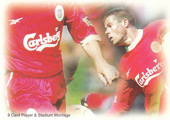 Montage (puzzle 5) Liverpool 1999 Futera Fans' Selection #77